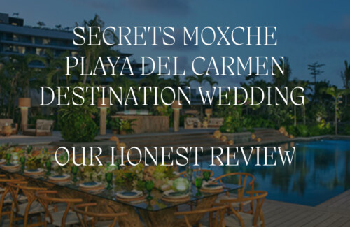secrets moxche playa del carmen wedding